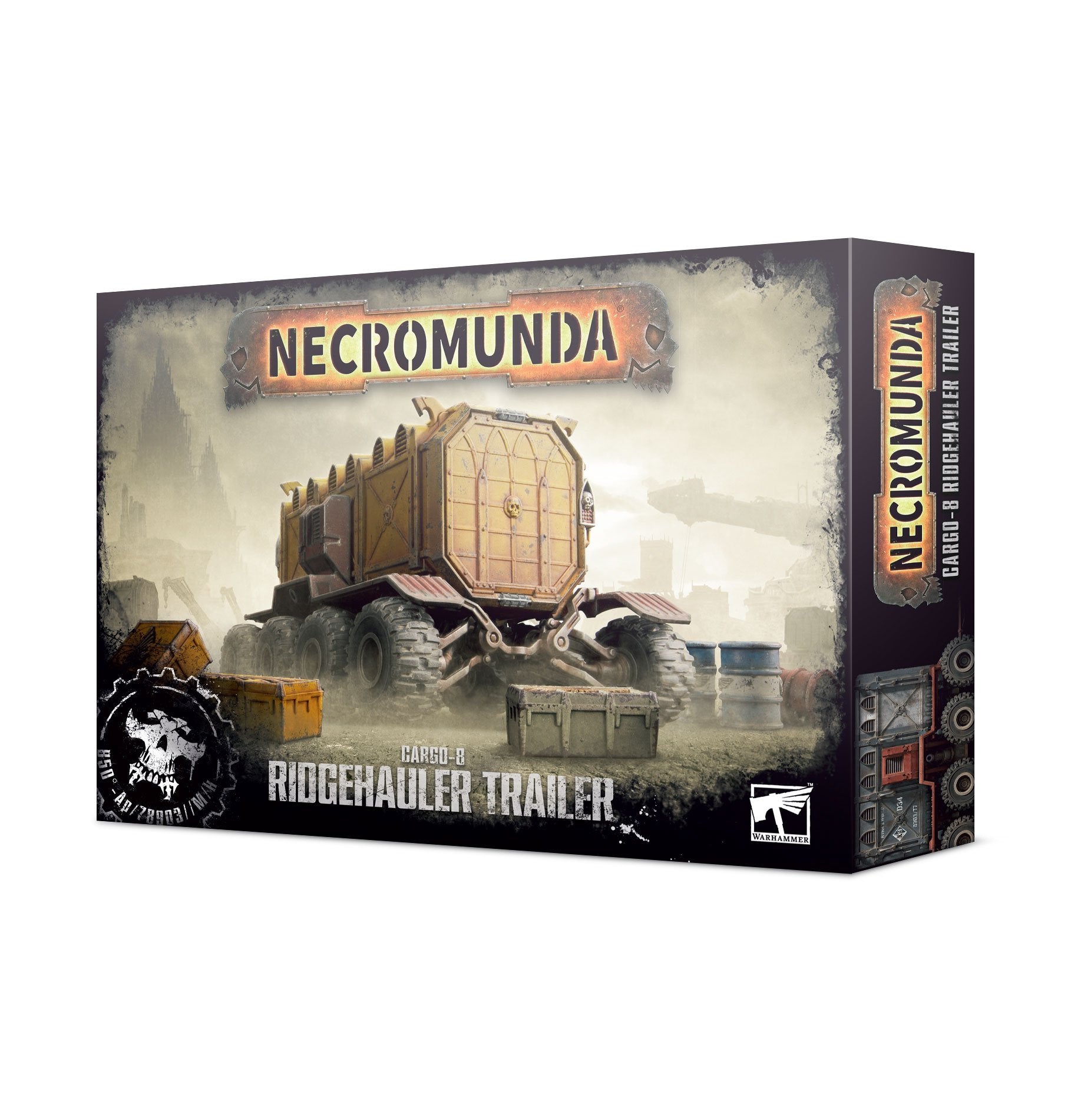 games workshop necromunda cargo8 ridgehauler trailer
