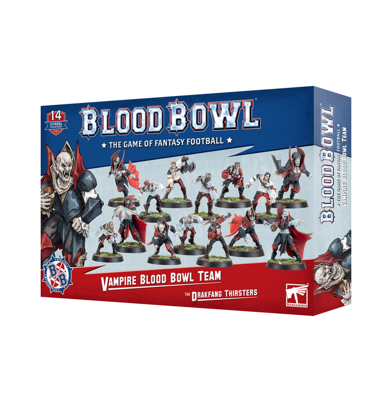 games workshop blood bowl vampire team