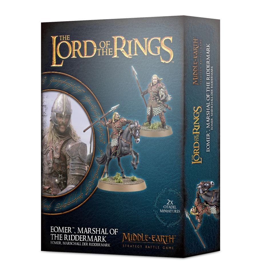 games workshop eomer marshal of the riddermark