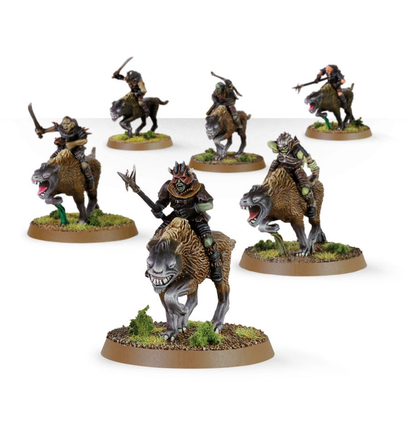 games workshop the lord of the rings warg riders