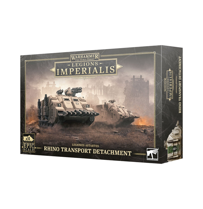 games workshop legions imperialis rhino transport detachment