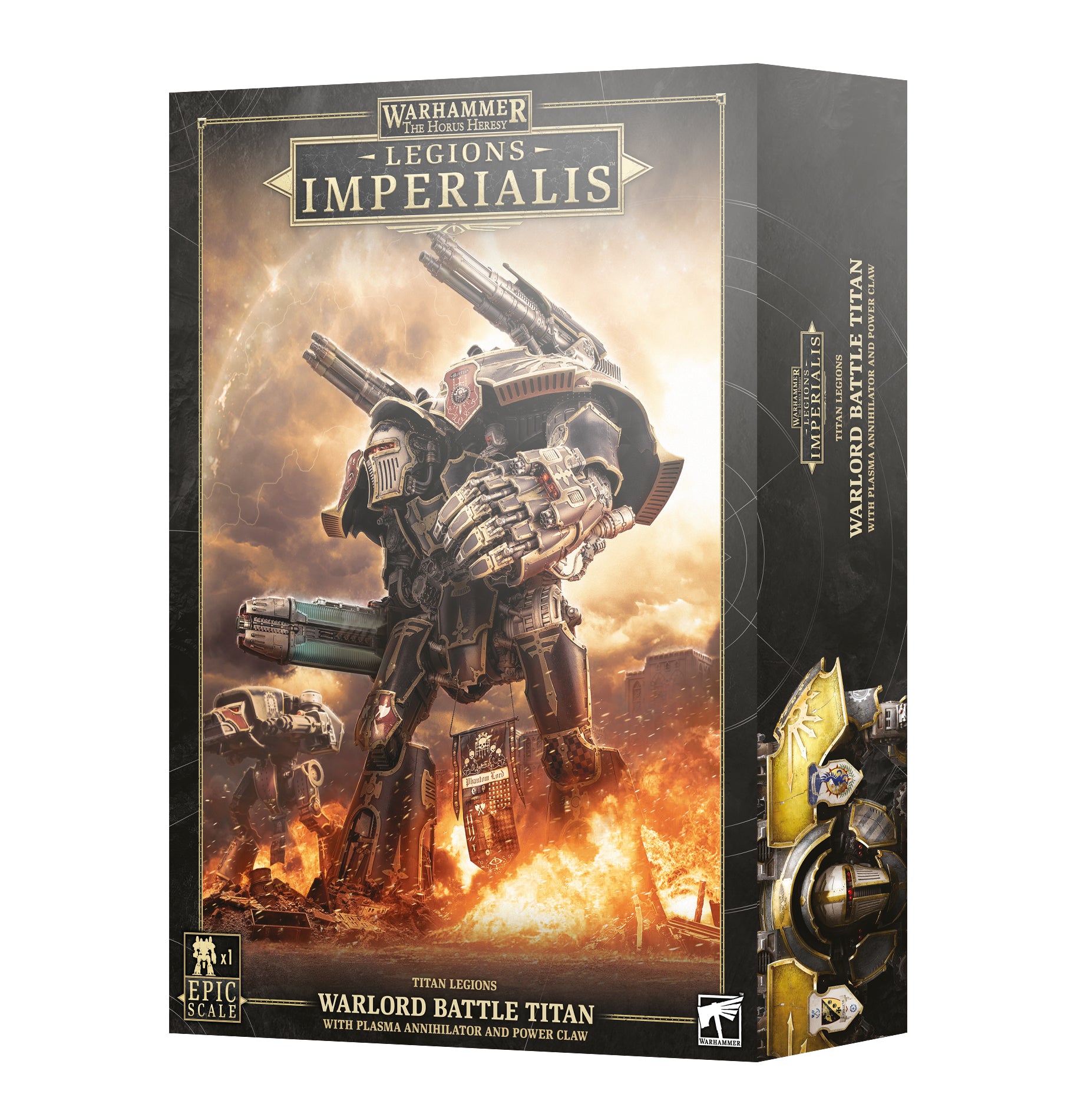 games workshop legions imperialis warlord titan with plasma annihilator