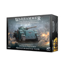 games workshop legiones astartes predator battle tank