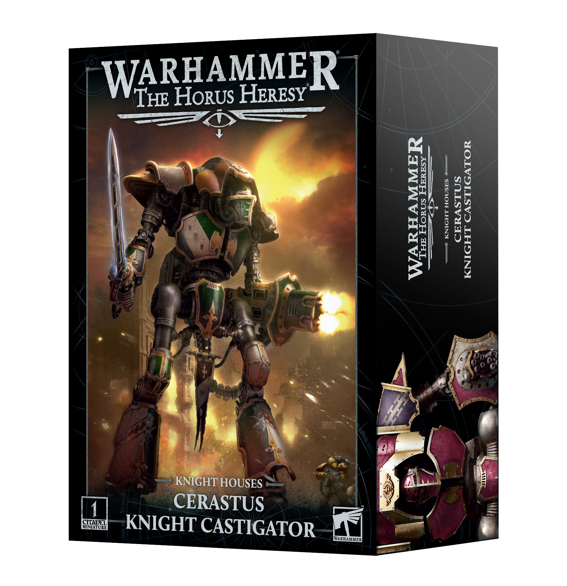 games workshop horus heresy cerastus knight castigator