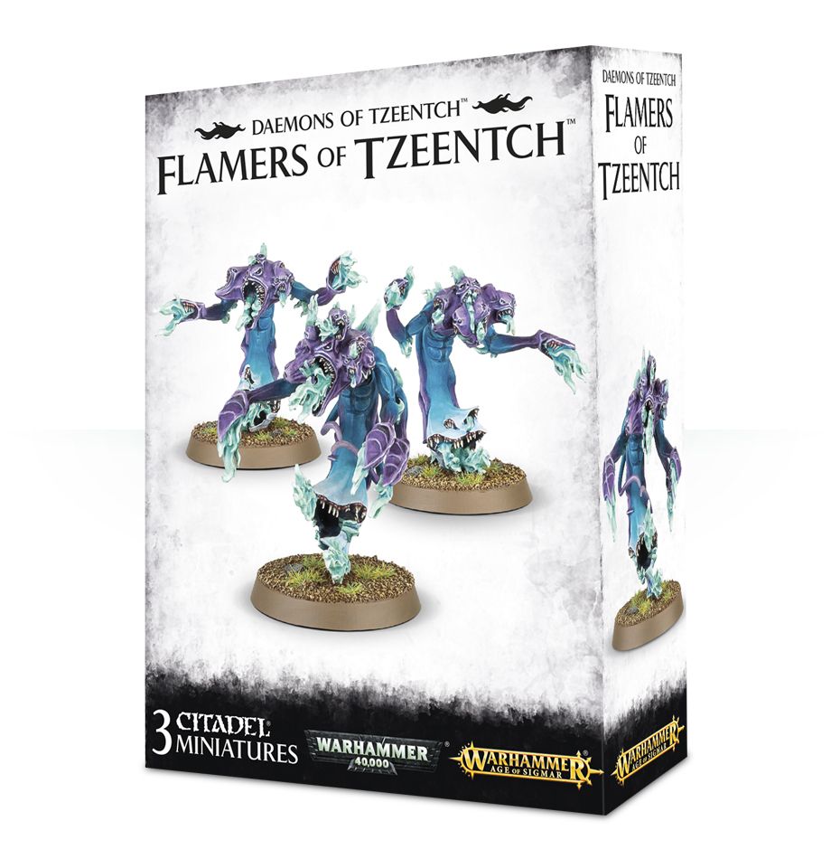 games workshop daemons of tzeentch flamers of tzeentch