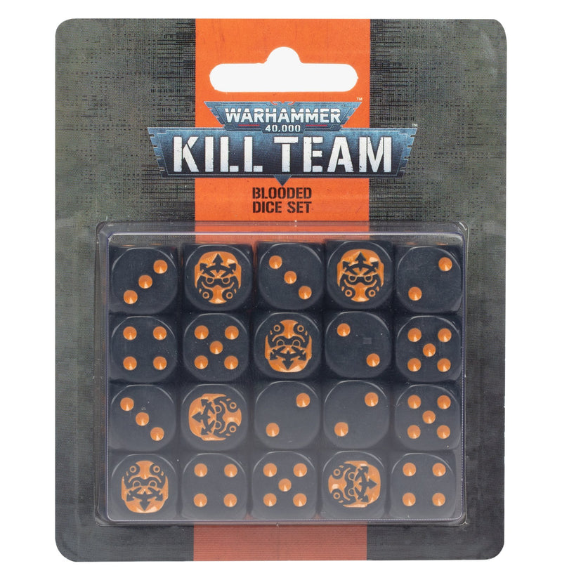 games workshop kill team blooded dice set