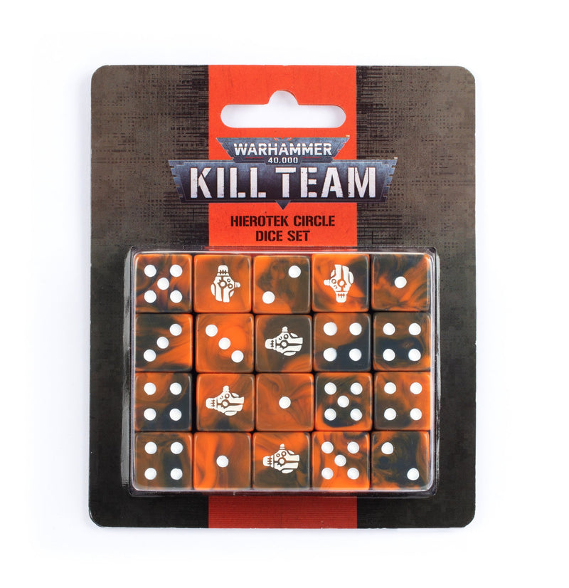 games workshop kill team hierotek circle dice set