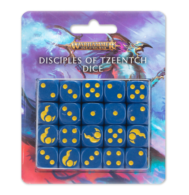 games workshop age of sigmar disciples of tzeentch dice