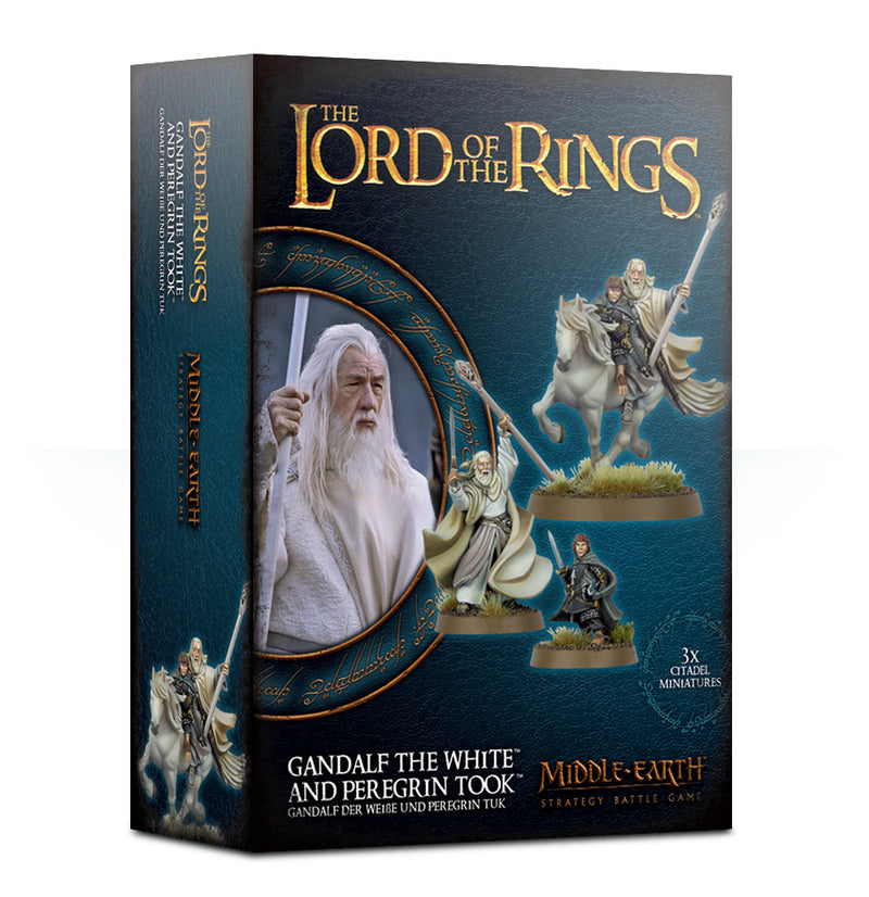 games workshop gandalf the white  peregrin took