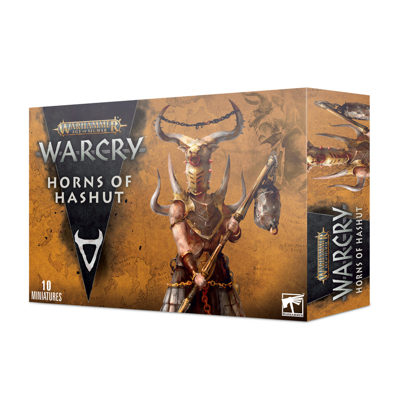 games workshop warcry  horns of hashut