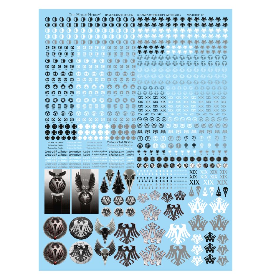 The Horus Heresy - Legion Transfer Sheet