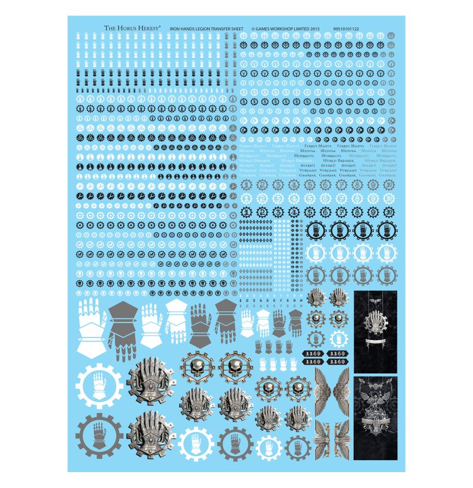 The Horus Heresy - Legion Transfer Sheet