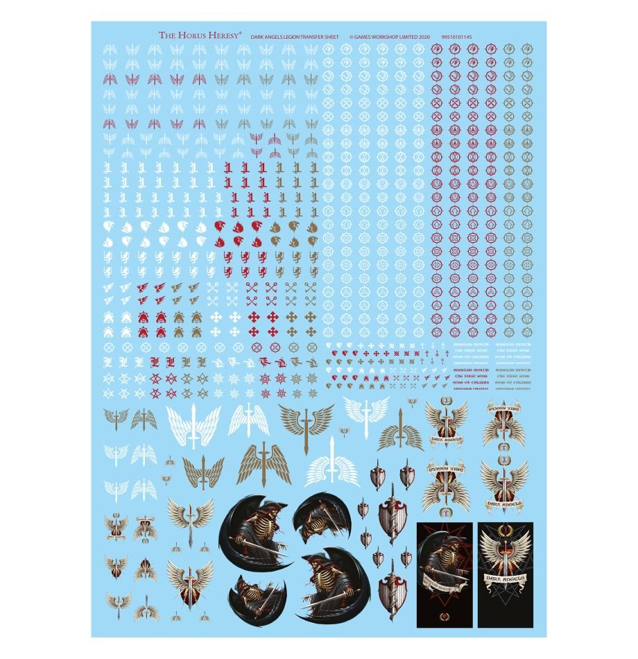 The Horus Heresy - Legion Transfer Sheet