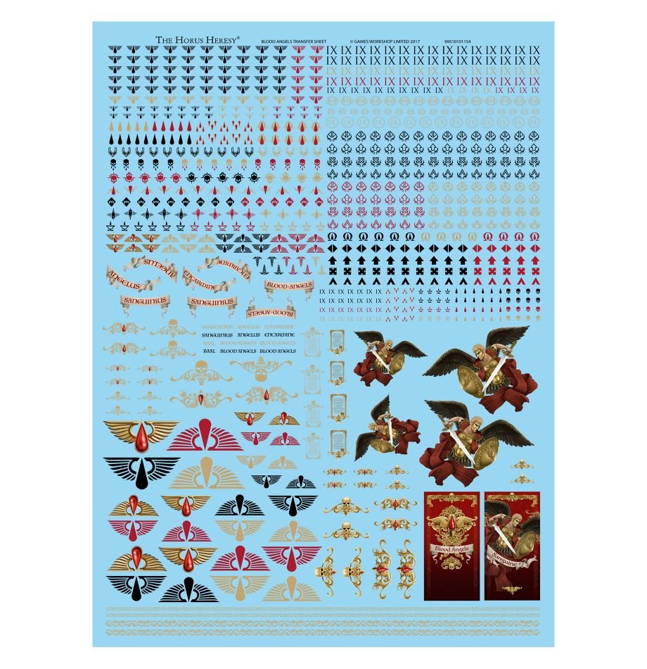 The Horus Heresy - Legion Transfer Sheet