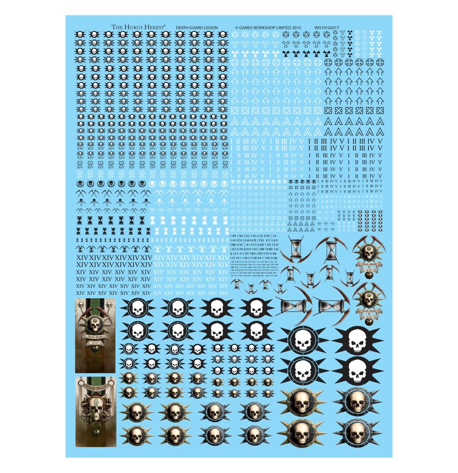 The Horus Heresy - Legion Transfer Sheet