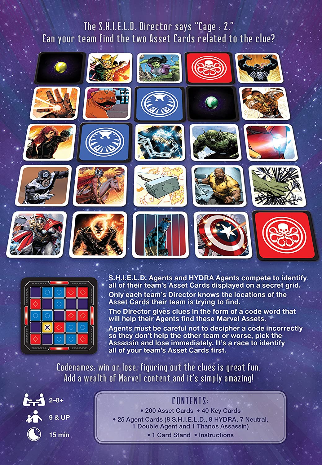 Codenames: Marvel