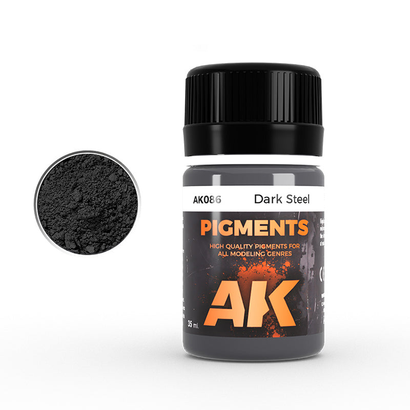 AK Interactive: Pigment - Dark Steel