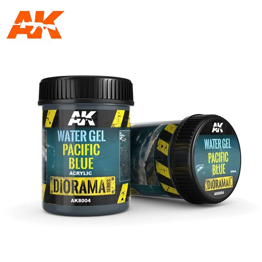 AK Interactive: Water Gel - Pacific Blue 250ml