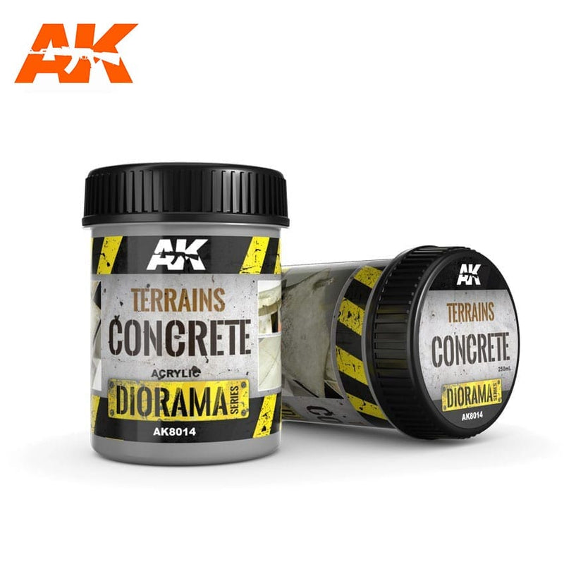 AK Interactive: Terrains - Concrete 250ml
