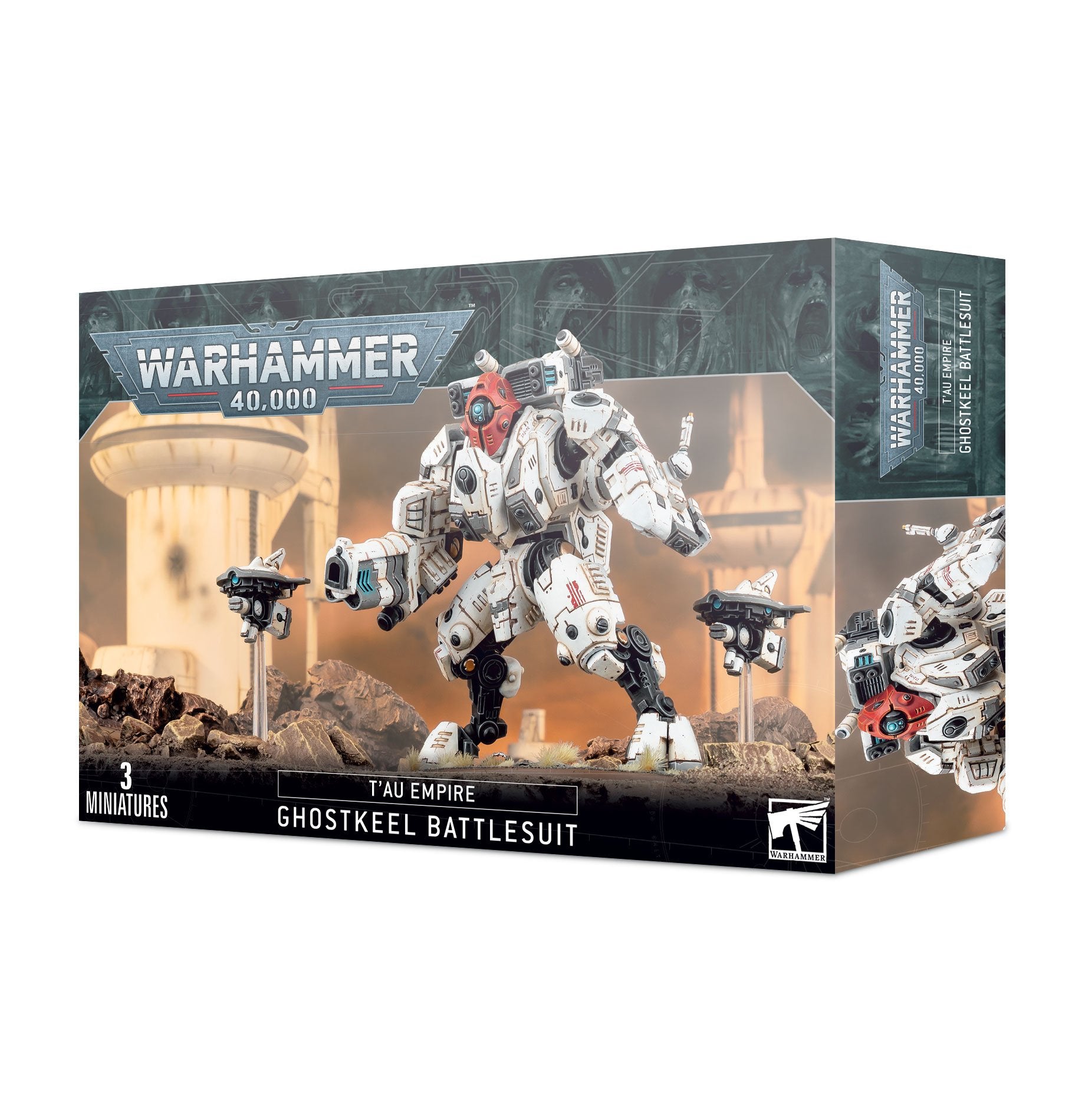 games workshop tau xv95 ghostkeel battlesuit
