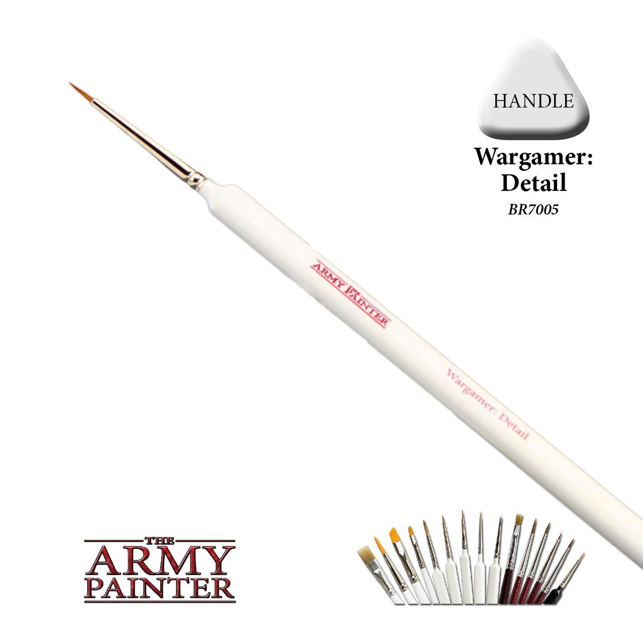 army painter wargamer detail paint brush