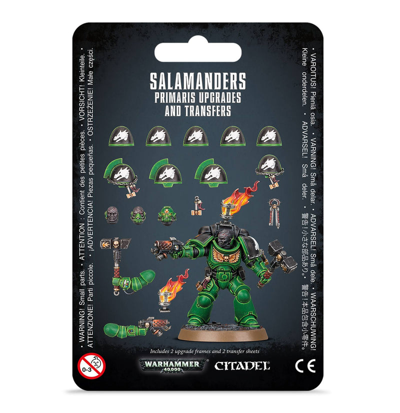games workshop salamanders primaris upgrades  transfrs