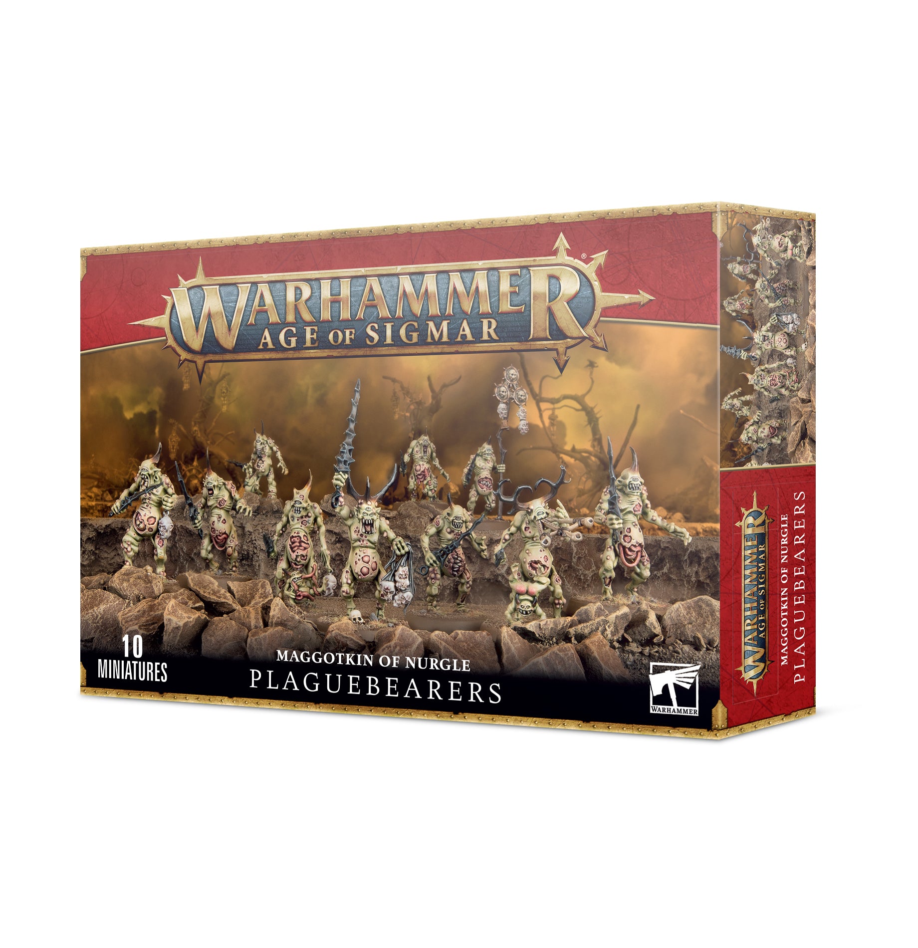 games workshop daemons of nurgle plaguebearers