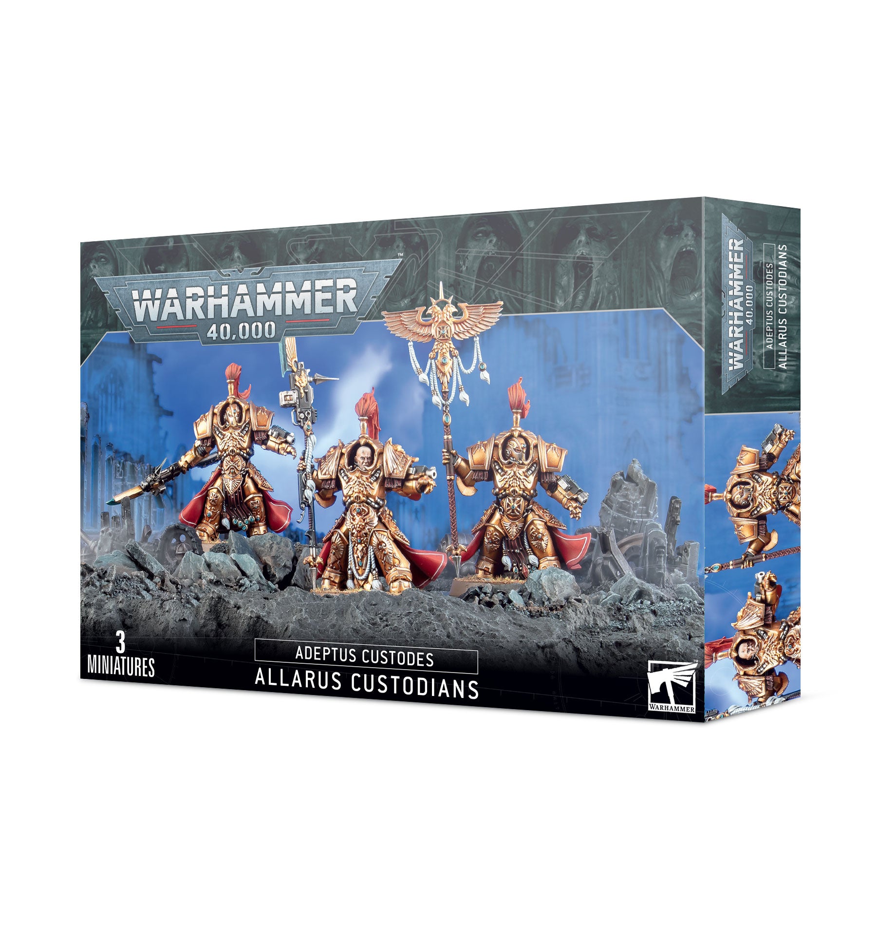 games workshop adeptus custodes allarus custodians