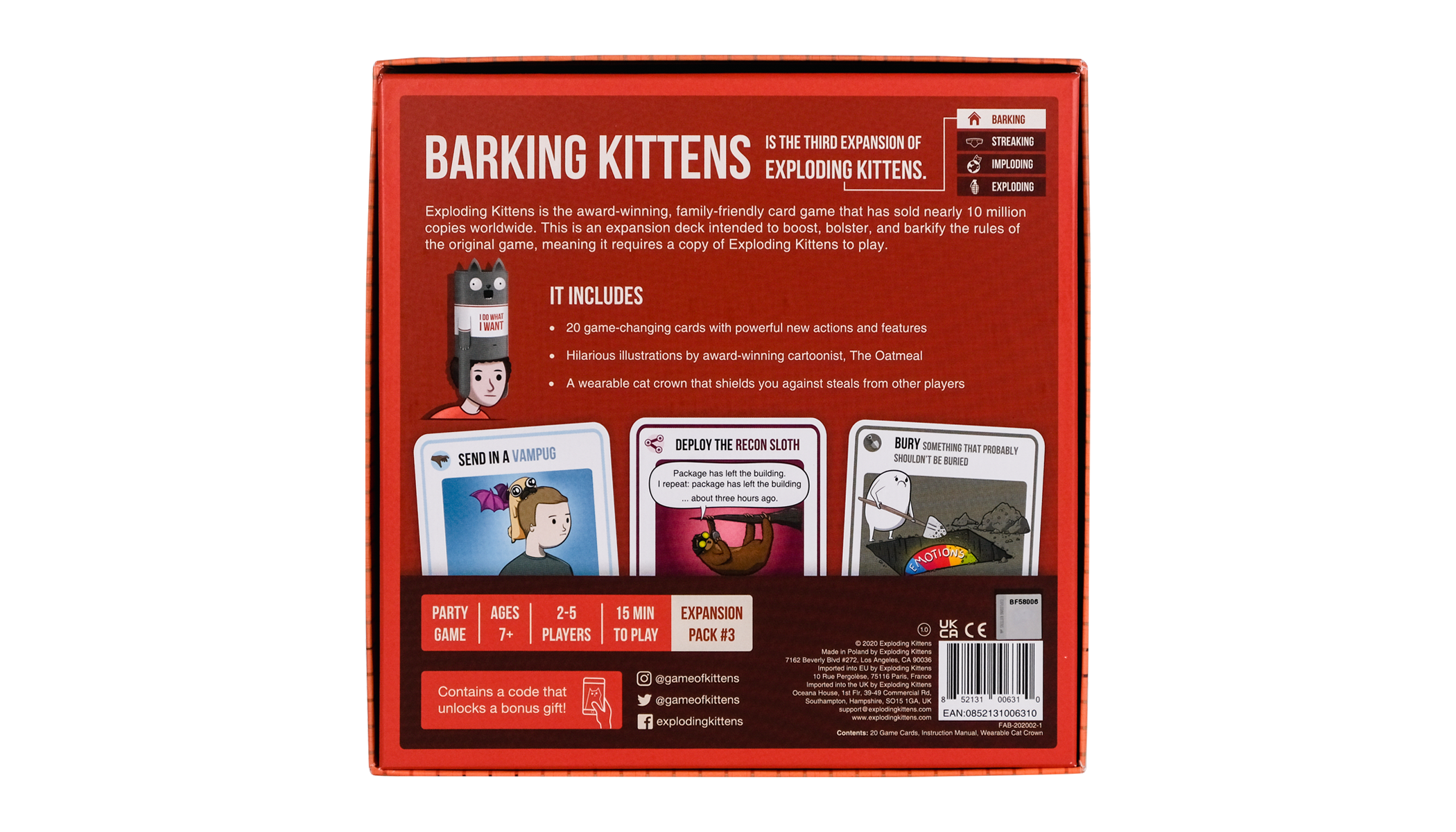 Barking Kittens