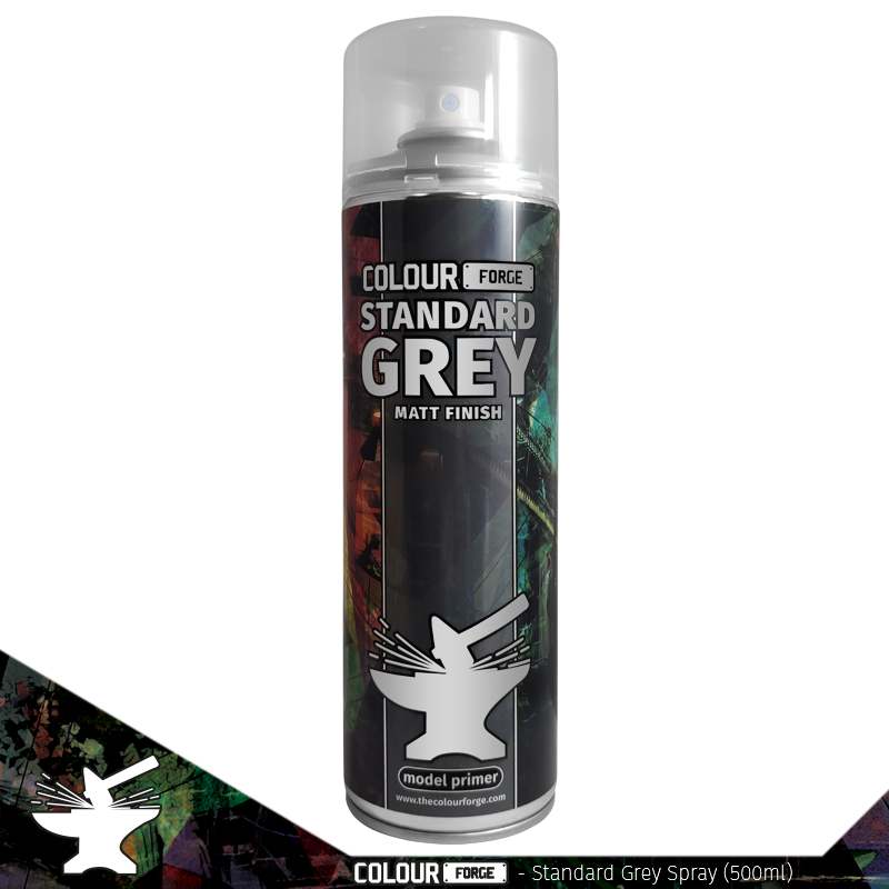 Colour Forge - Standard Grey Spray (500ml)