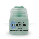 games workshop layer gauss blaster green