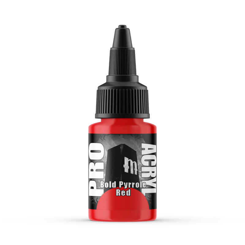 Pro Acryl: Bold Pyrrole Red