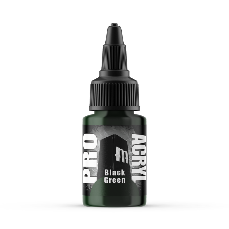 Pro Acryl: Black Green