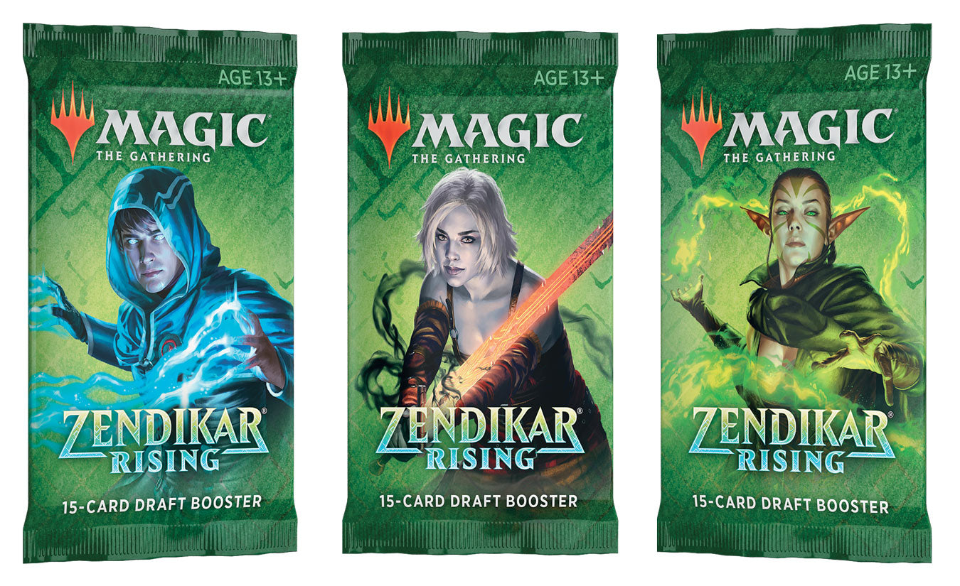 mtg zendikar rising draft single booster