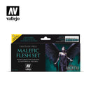 vallejo fantasy pro  malefic flesh set