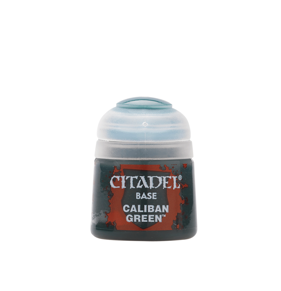 games workshop base caliban green