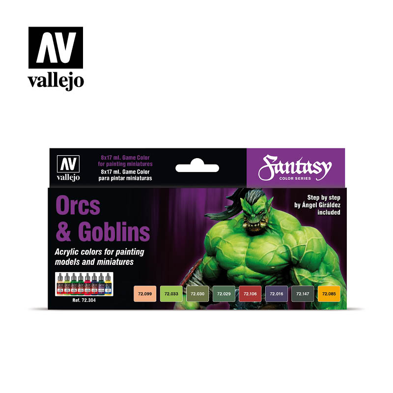 vallejo orcgoblins colour set