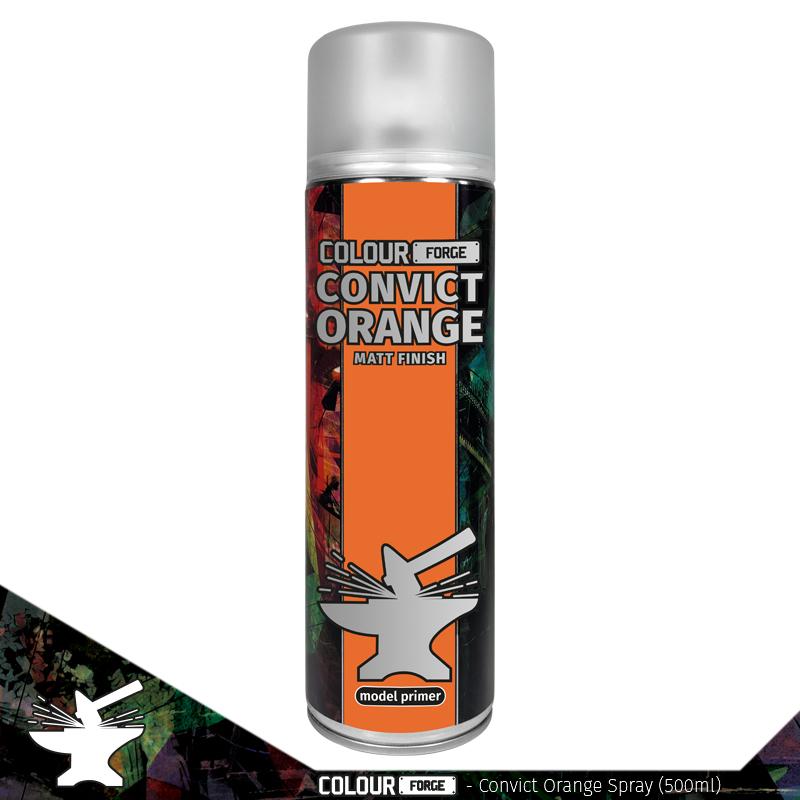 Colour Forge - Convict Orange Spray (500ml)