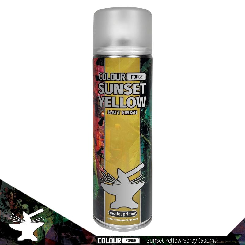 Colour Forge - Sunset Yellow Spray (500ml)