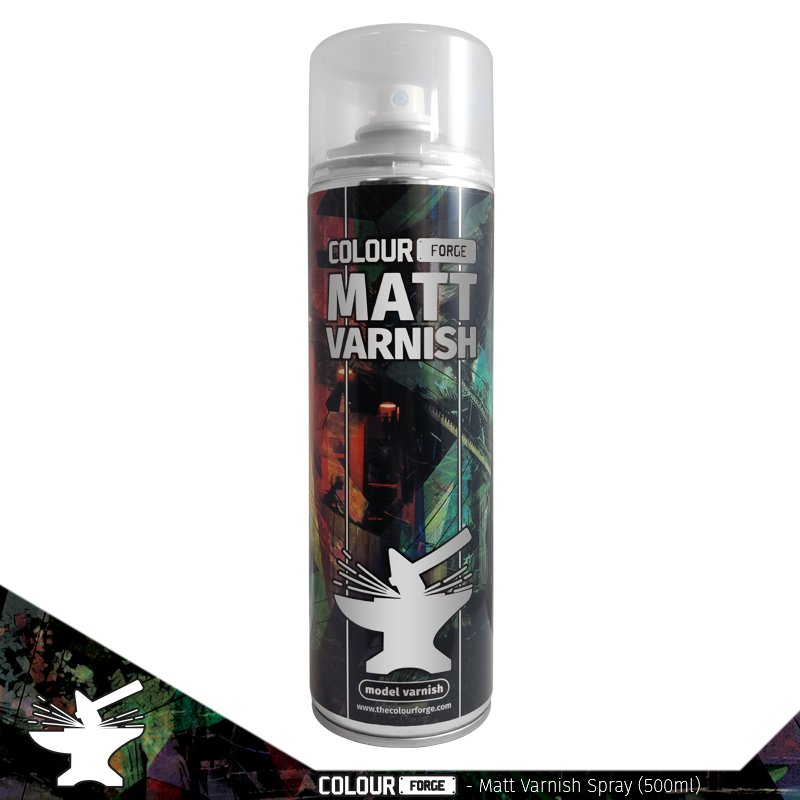 Colour Forge - Matt Varnish Spray (500ml)