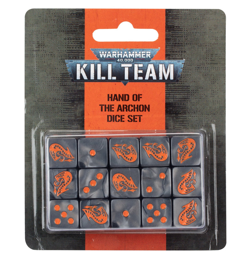 games workshop kill team hand of the archon dice set
