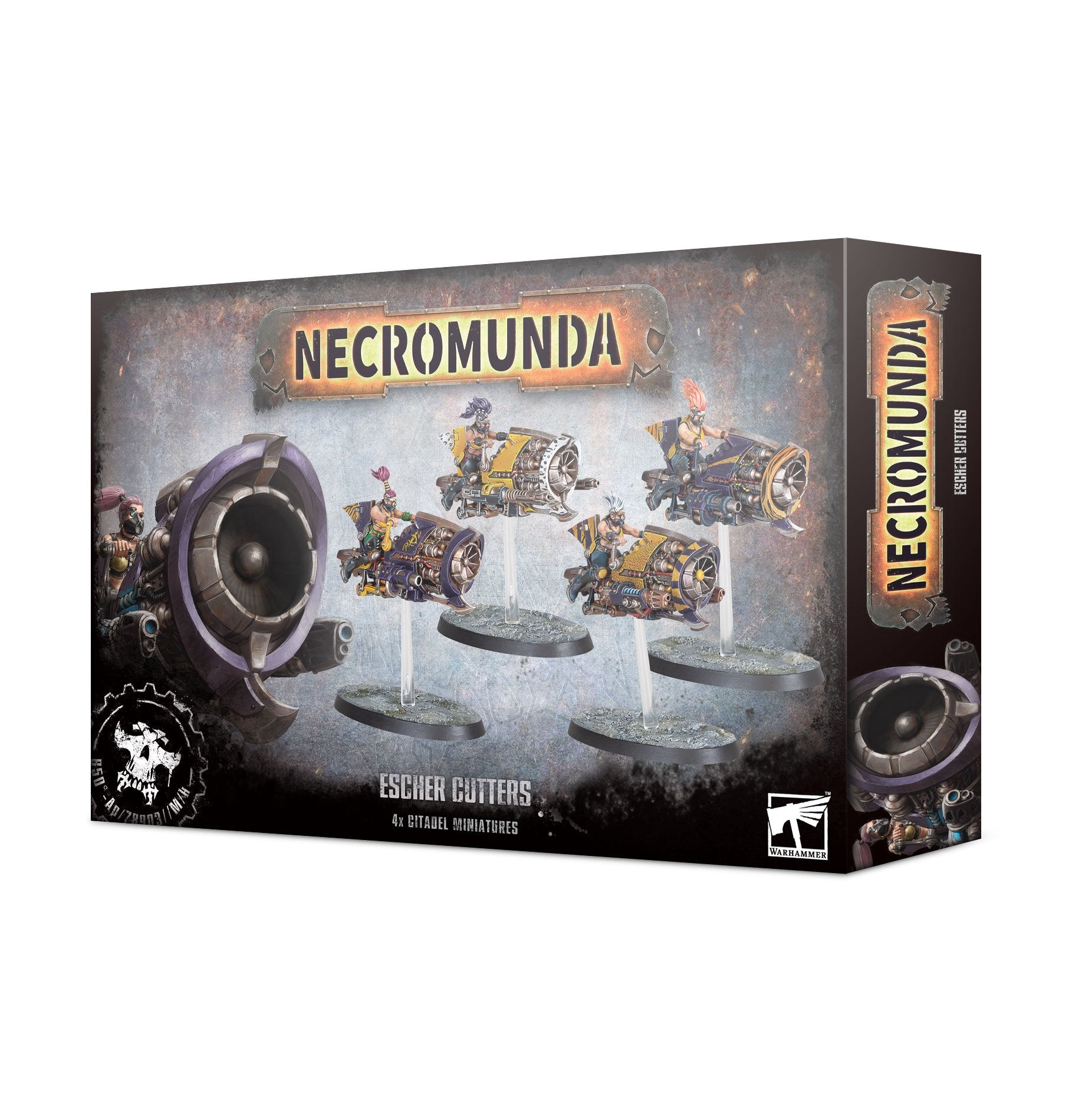 games workshop necromunda escher cutters