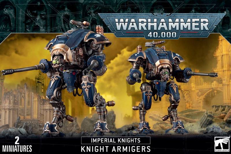 games workshop imperial knights knight armigers