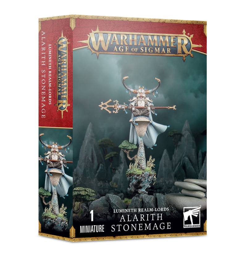 games workshop lumineth realm lords alarith stonemage