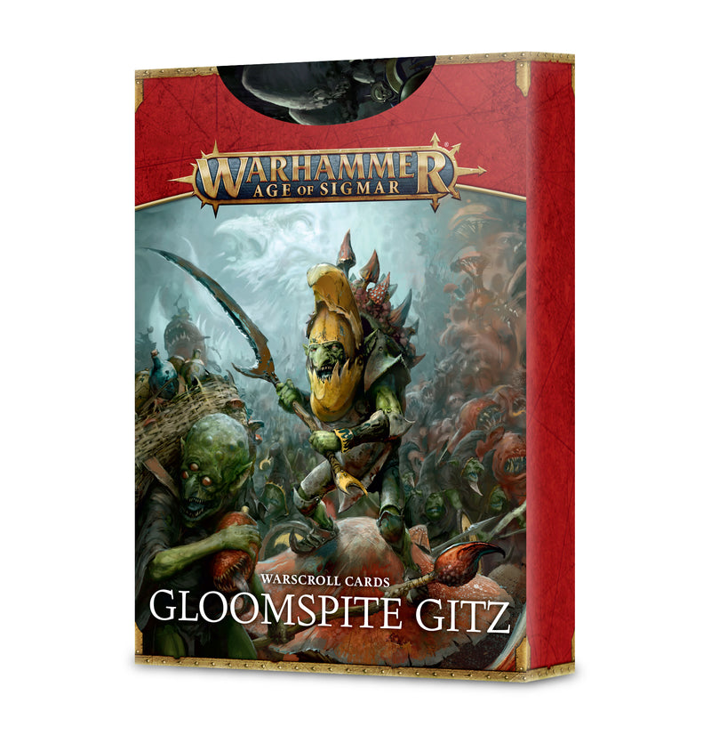 games workshop warscroll cards gloomspite gitz