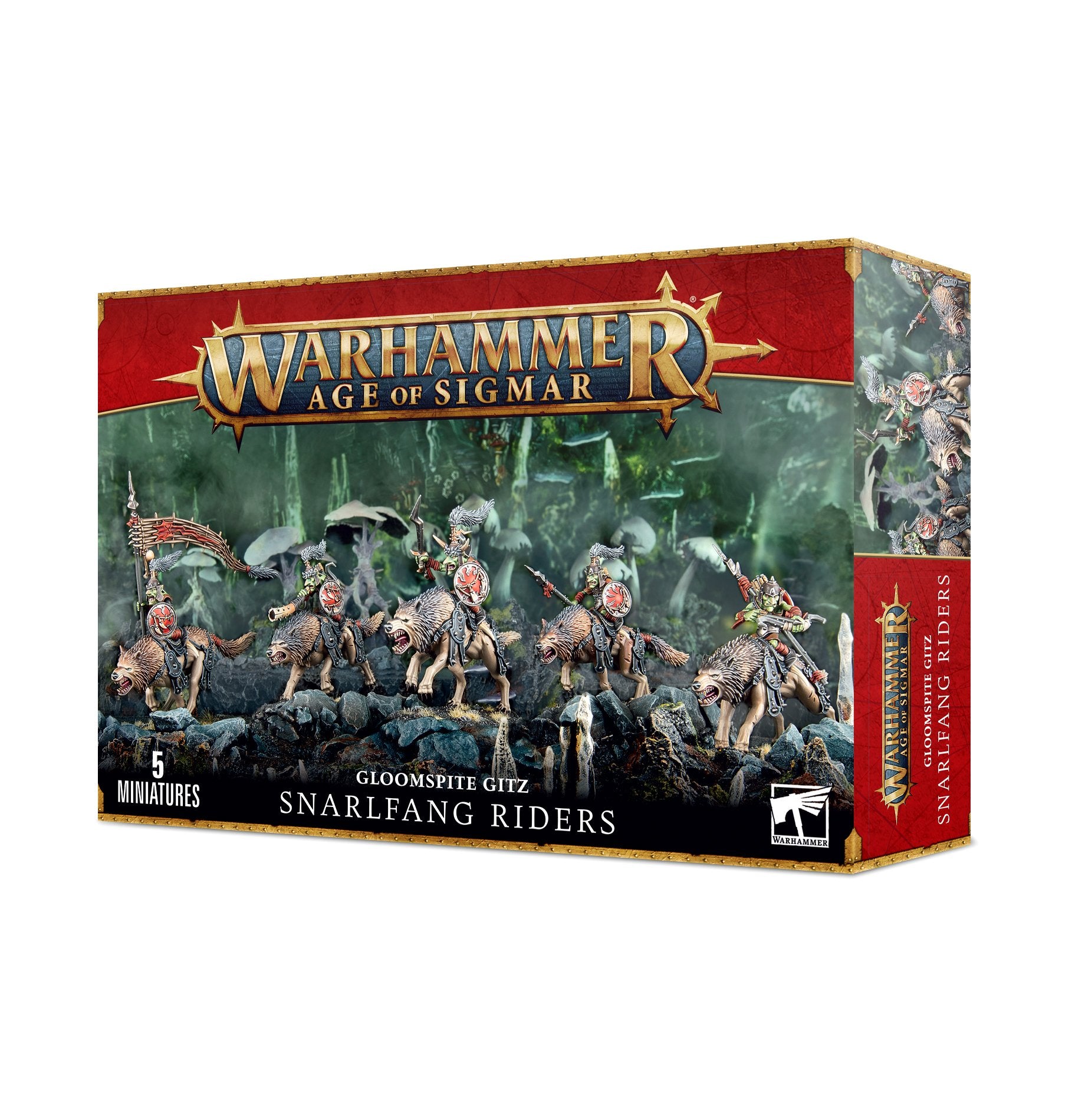 games workshop gloomspite gitz snarlfang riders