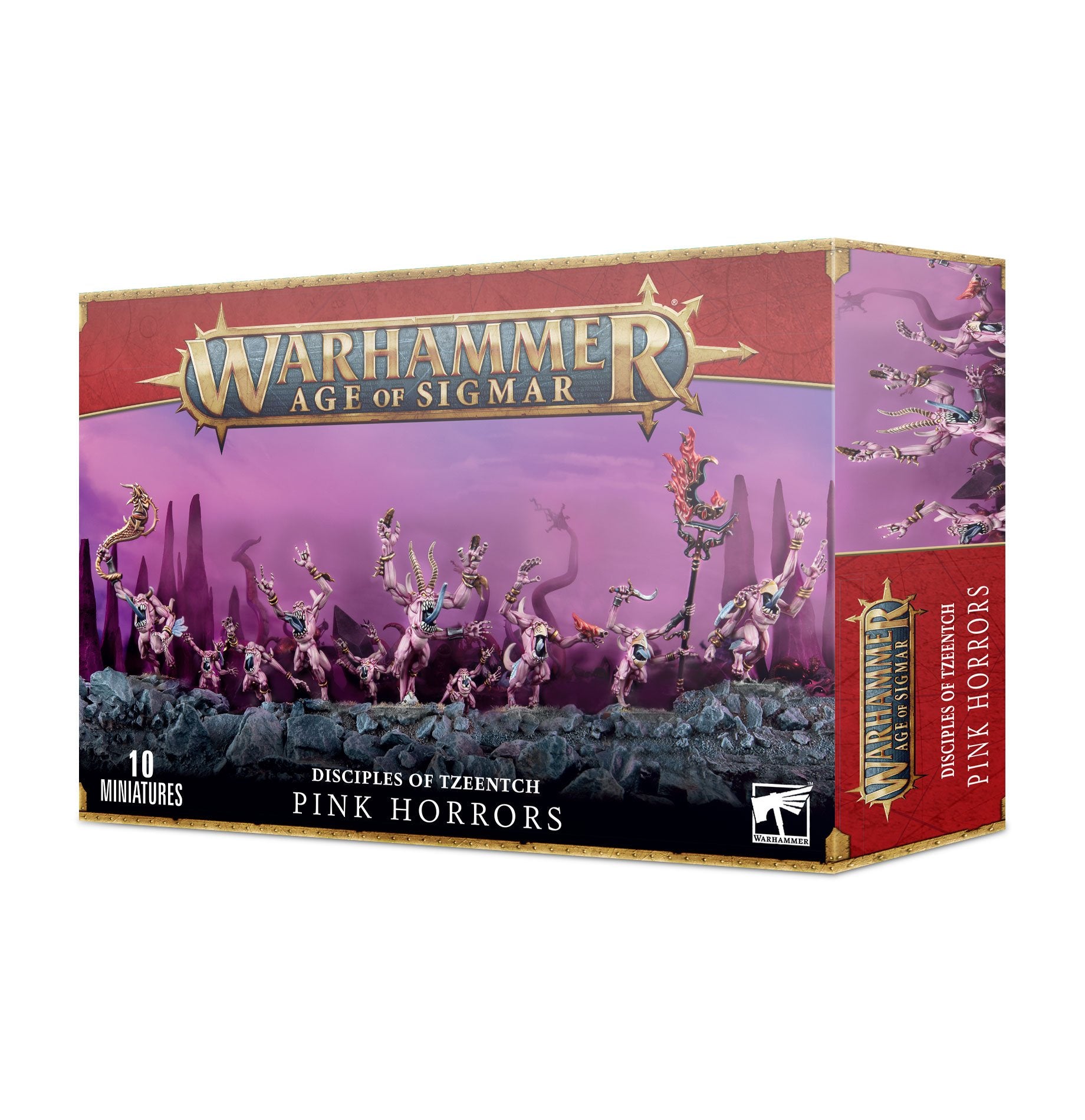 games workshop disciples of tzeentch daemons pink horrors
