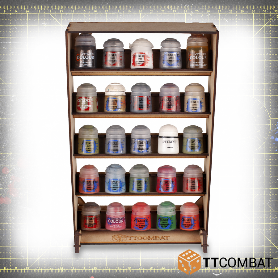 TTCombat - Citadel Paint Rack 25 - *LAST CHANCE TO BUY*