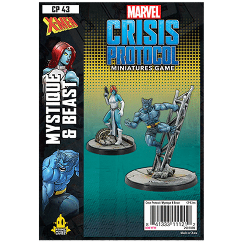 marvel crisis protocol mystique and beast