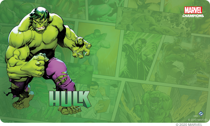 Marvel Champions marvel champions hulk game mat
